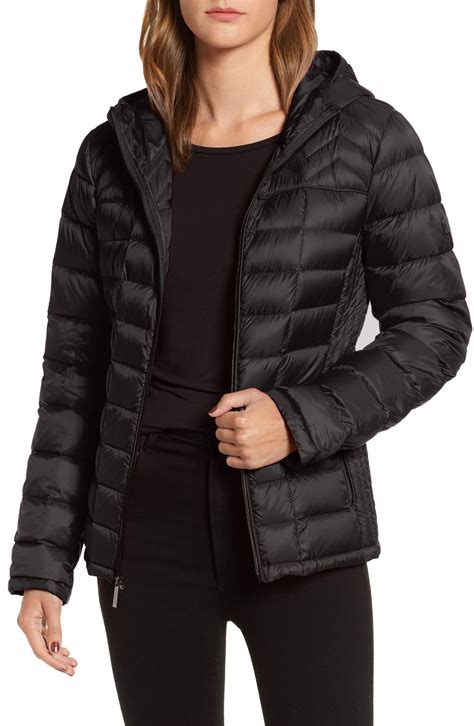 nordstrom michael kors packable puffer jackert|Michael Kors lightweight puffer jacket.